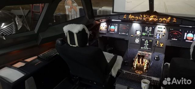 Кокпит airbus a320 авиасимулятор купить в Москве | Электроника | Авито