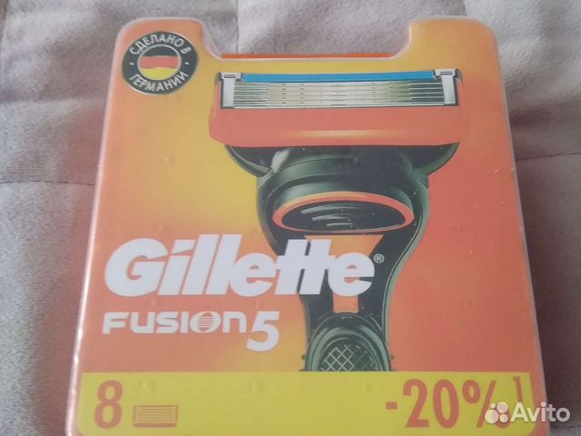 Gillette fusion5 8шт