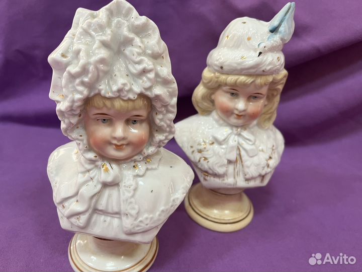 Антикварные бюсты девушек Германия