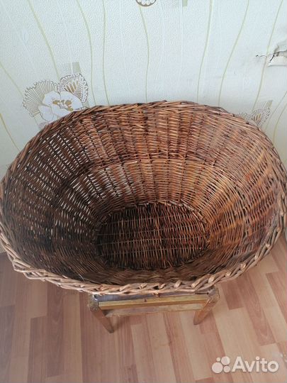 Корзина плетеная для грибов