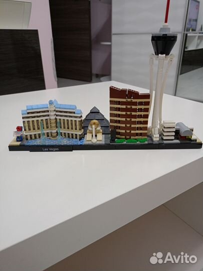 Собранная модель Las Vegas. Оригинал
