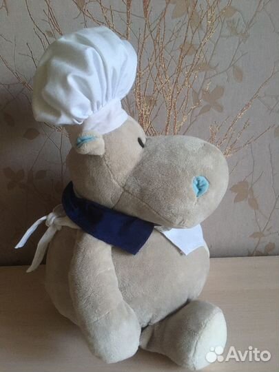 Мягкая игрушка бегемот