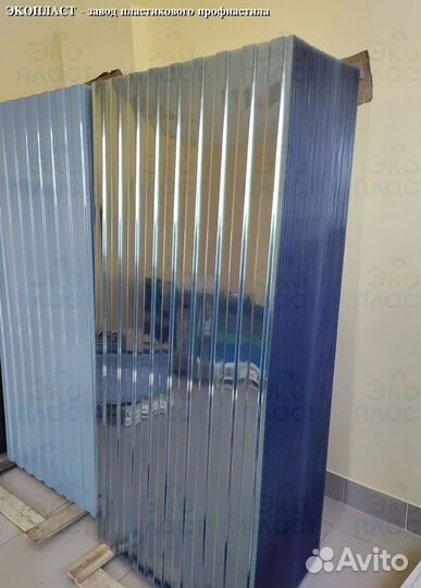 Профнастил пэт новый от завода пластмассовый w-857