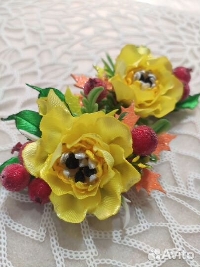 Заколка Осень