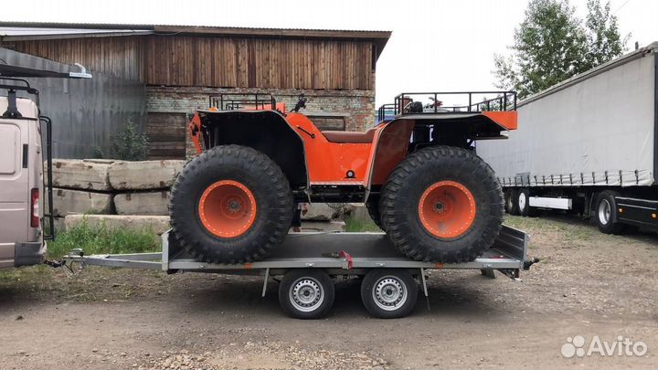 Прицеп двухосный для грузов длиной до 3,64 м