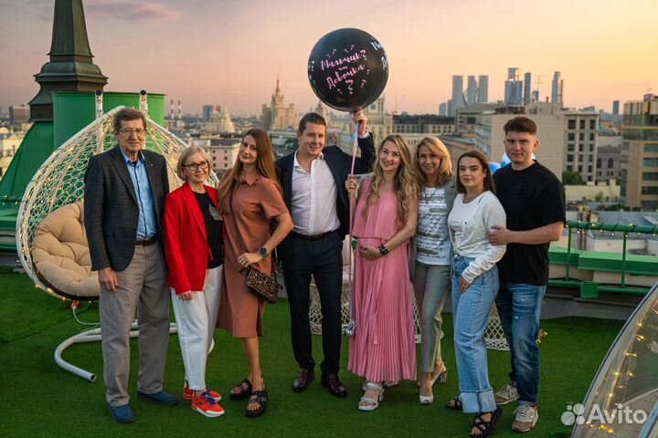 Гендер пати на крыше в Центре