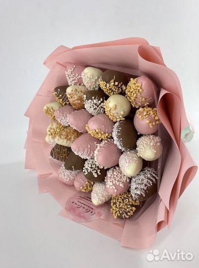 Клубничный букет с доставкой