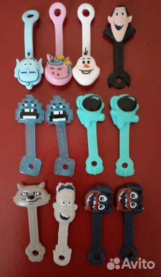 Коллекция разных скрепышей