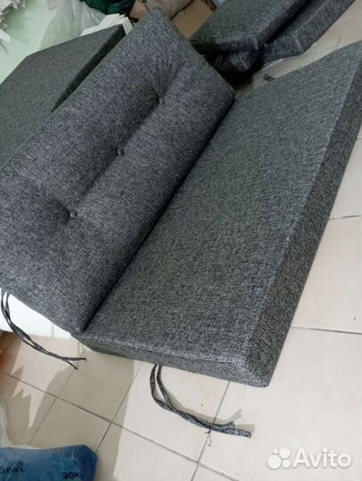 Подушки сидушки на садовую мебель скамейки