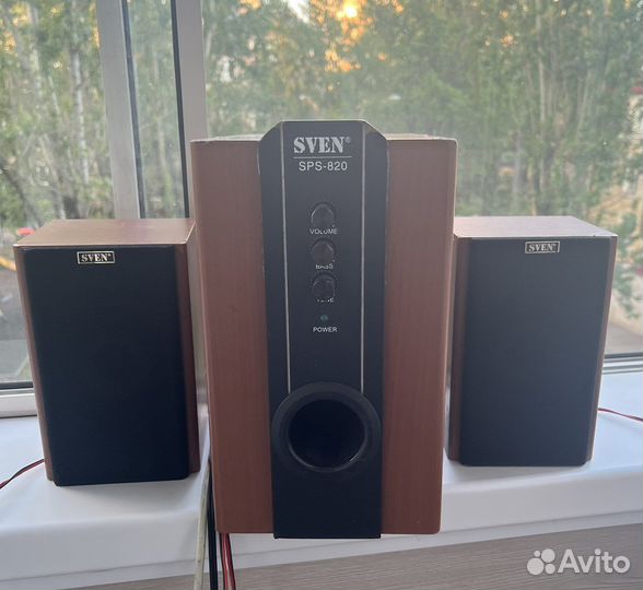 Колонки 2.1 sven SPS 820