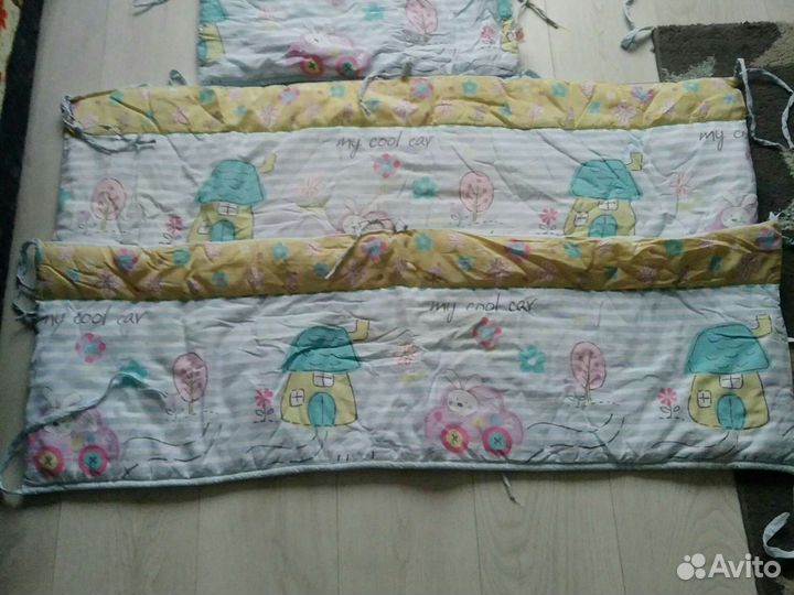 Бортики в детскую кроватку