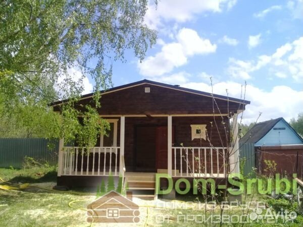 Карабаново-Мобильная Баня из бруса Гордыня-3 6х4.5