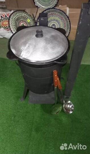 Кaзан 8 литpов с печью