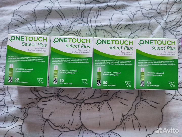 Тест полоски one touch select plus