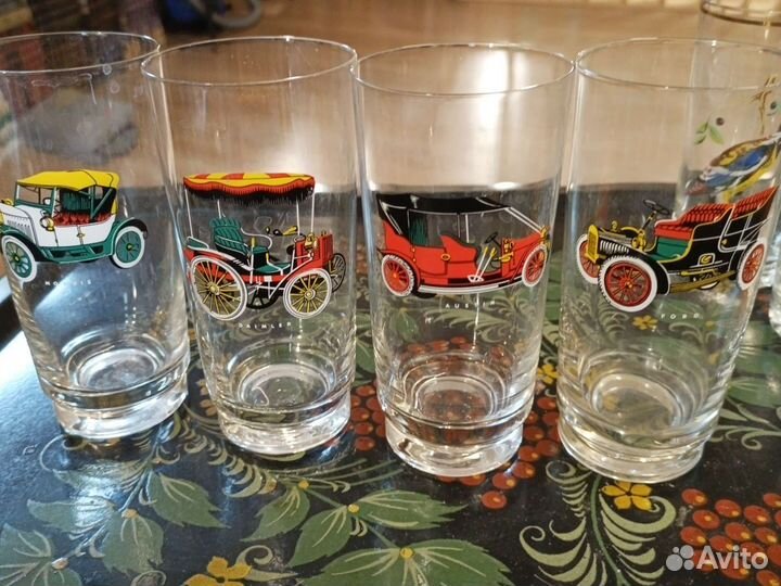 Хрустальные стаканы.Чехия