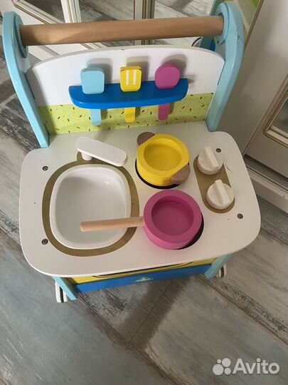 Ходунки каталка деревянная фирмы ELC