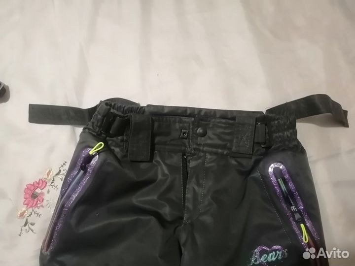 Брюки горнолыжные, балоневые штаны 140