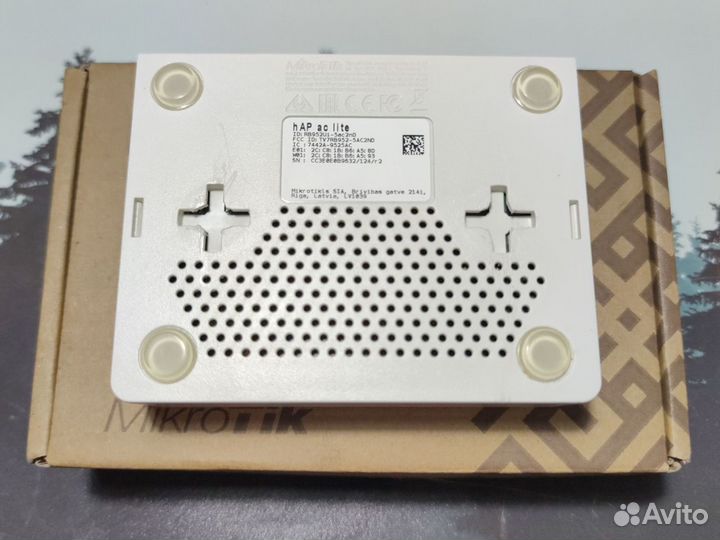 Роутер MikroTik hAP ac Lite (RB952Ui-5ac2nD)