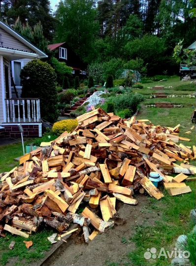 Дрова в укладку