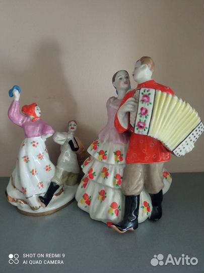 Фарфоровые статуэтки СССР дулево