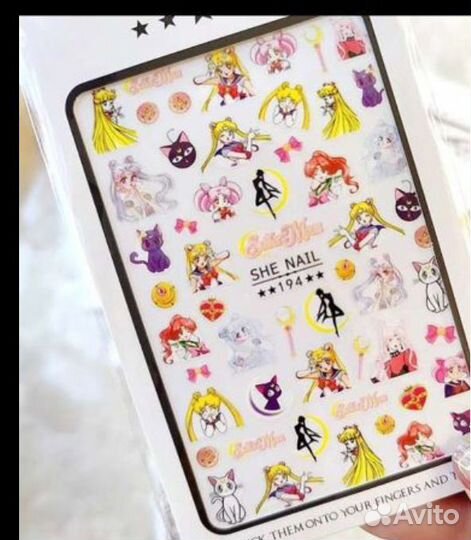 Наклейки для дизайна ногтей