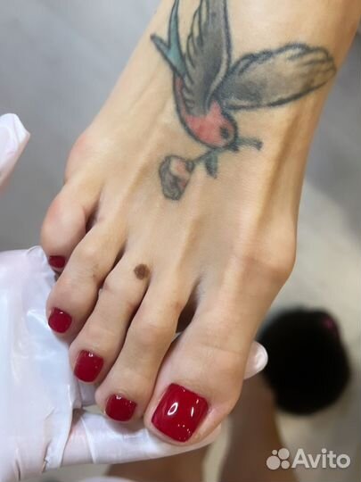 Маникюр и педикюр оформление бровей и ресниц