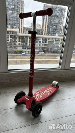 Самокат maxi micro deluxe red