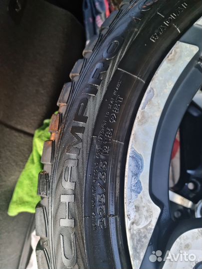 Комплект резина r18 с литыми дисками