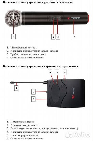 Радиосистема Volta US-1 (710.20)