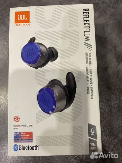 Беспроводные наушники jbl reflect flow