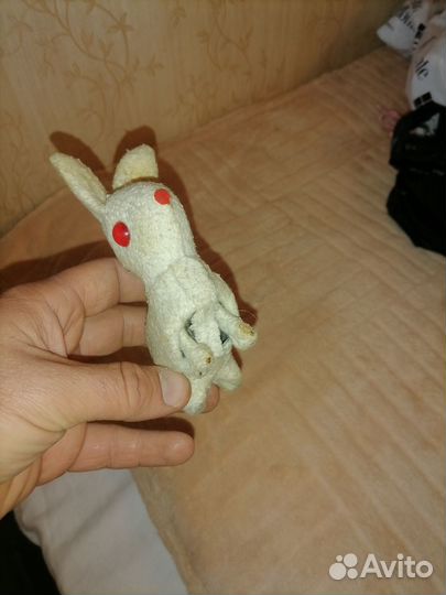 Заяц механический заводной 40-50г СССР