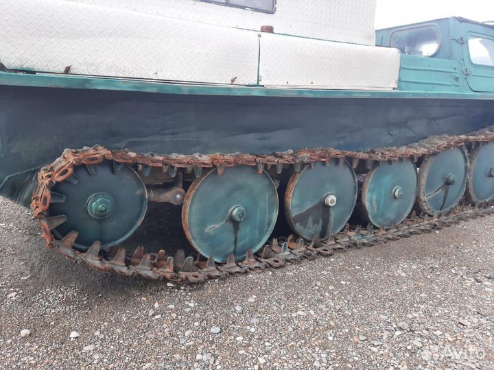 Гусеничный вездеход (транспортёр) газ 71