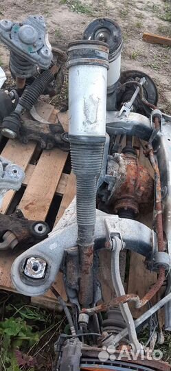 Пневма w220 стойки перед, зад