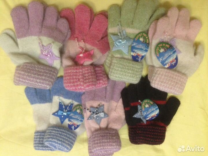 Перчатки и варежки весна-осень-зима