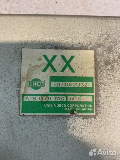 Эбу Nissan Cube z10