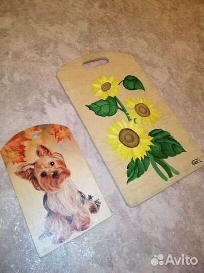 Доска кухонная, разделочная или в интерьер кухни