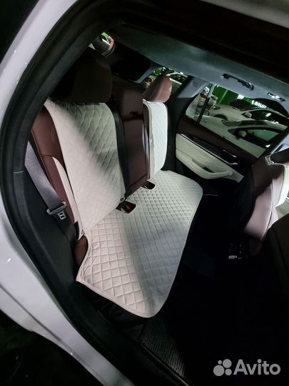 Накидки премиум-класса из алькантары на Geely Джили