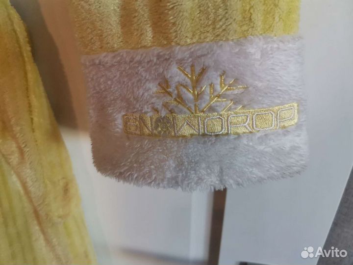 Плюшевый халат, размер 44/46