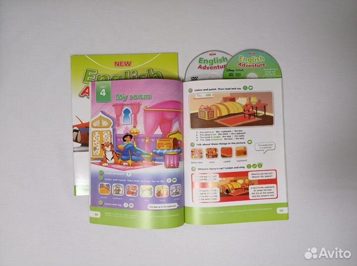 English Adventure Level 1/ (AB,PB,CD) новый