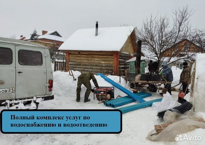 Бурение скважин на воду Батыревский район