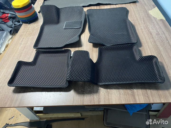 Ева Eva Коврики с Бортами на LADA Гранта эва 3D