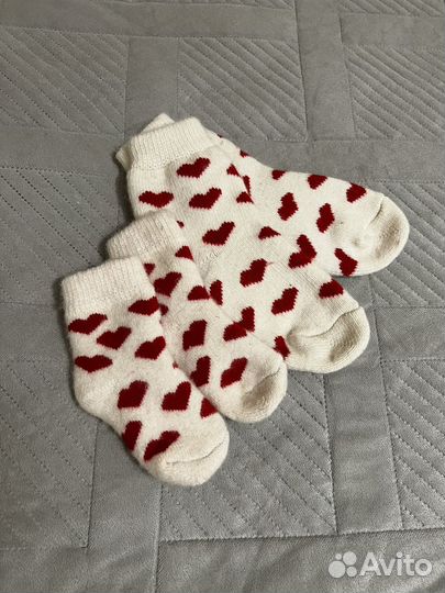 Шерстяные носки