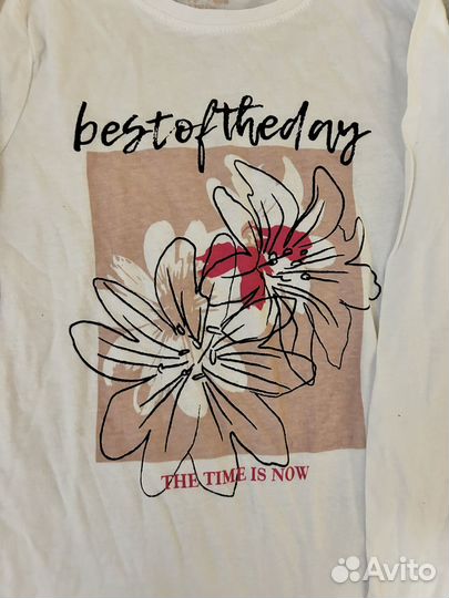 Лонгслив на девочку, 122/128 см, Pepperts