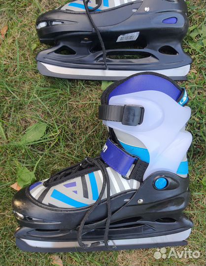 Коньки ледовые раздвижные Larsen 38-41