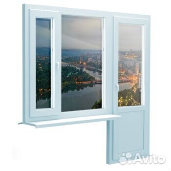 Балконный блок пвх