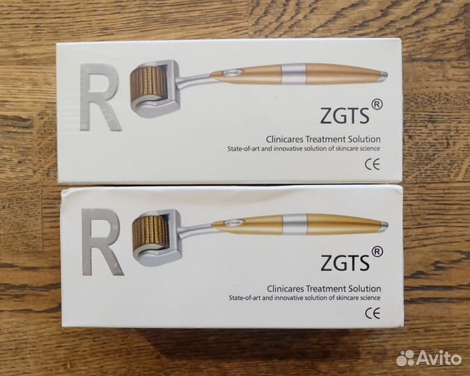 Мезороллер zgts с титановыми иглами