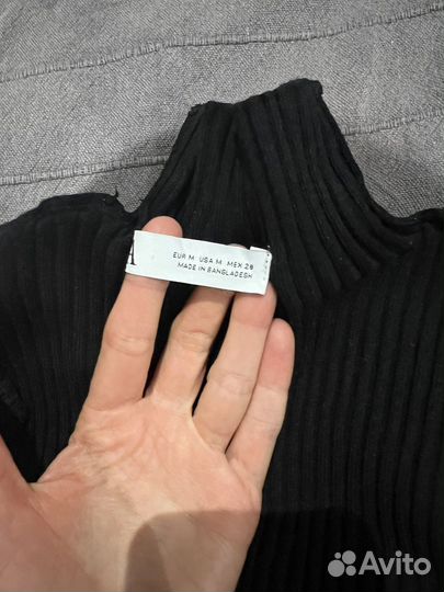 Водолазка Zara черная XS