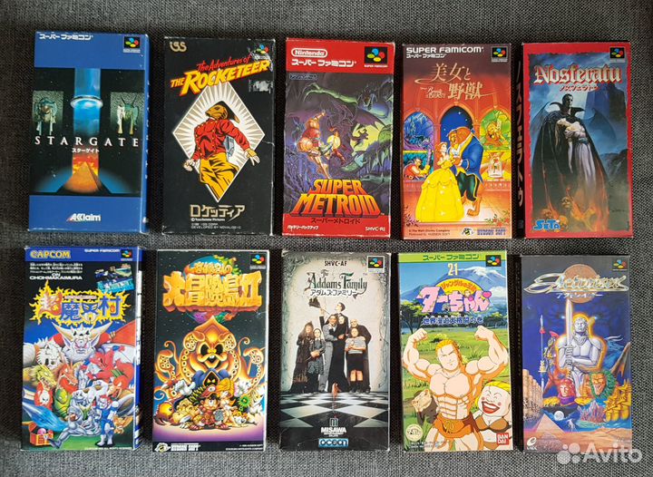 Игры для Super Nintendo/NES/Famicom