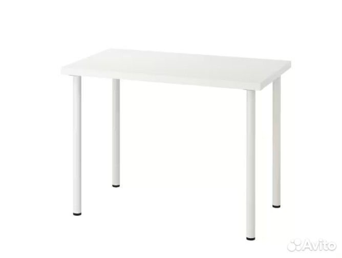 Стол рабочий, письменный Икеа 100х60 черный