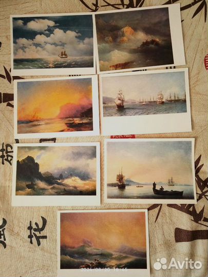 Открытки Айвазовский И.К., изд.1986г